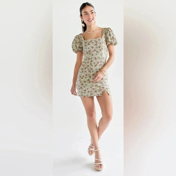 Francesca's Chelsey Square Neck Dress Size S and M NWT - Picture 4 of 4